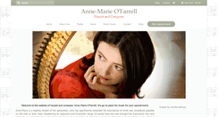 Desktop Screenshot of annemarieofarrell.com